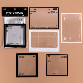 Frame Series Retro Film Journal Decorative Source Material