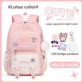 Student Children Schoolbag Girls Waterproof Backpack