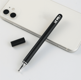 Handwriting Touch Screen Disc Pen With Aluminum Handle