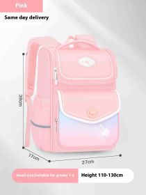 Girls' Schoolbags Primary School Students Three To Six Portable Burden Alleviation Children First Grade Waterproof Girl Large Capacity