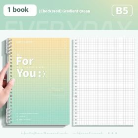 Removable Coil Notebook Gradient Notepad